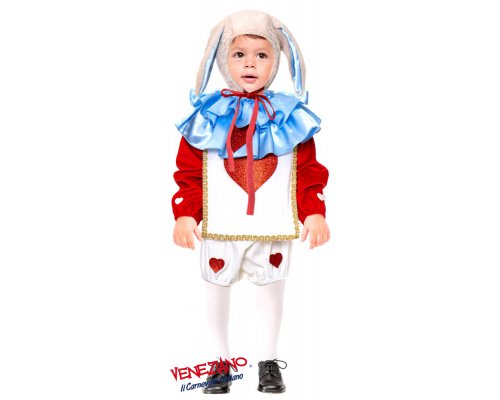 Costume di carnevale BIANCO CONIGLIETTO 